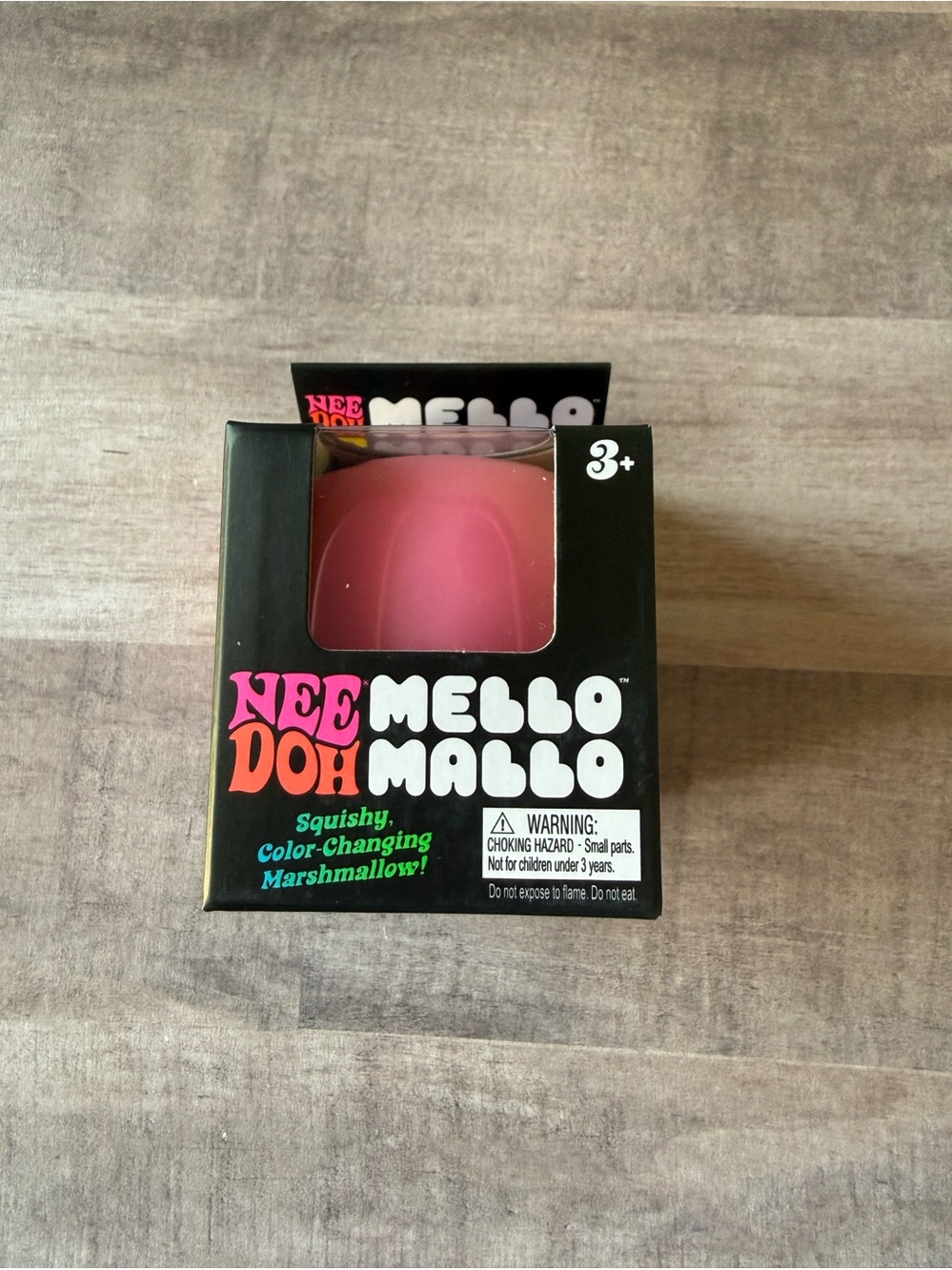 NEW SEALED Schylling NeeDoh Authentic Pink Mello Mallo